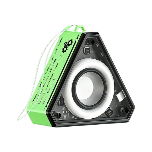 This multi‑functional mecha‑style night light is available in multiple bright color options with a cool triangular mecha‑inspired shape. It emits soft warm light and comes in two versions: one with magnetic suction and dual‑light design, and the other with a clock display and single‑light (without magnetic suction). Rechargeable and portable, it is ideal as a bedside lamp, desktop decor or a thoughtful small gift.